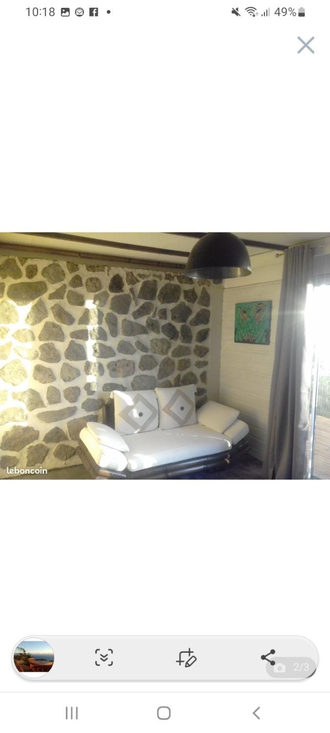 T2 vue sur Ocean Indien Apartment in Saint-Leu
