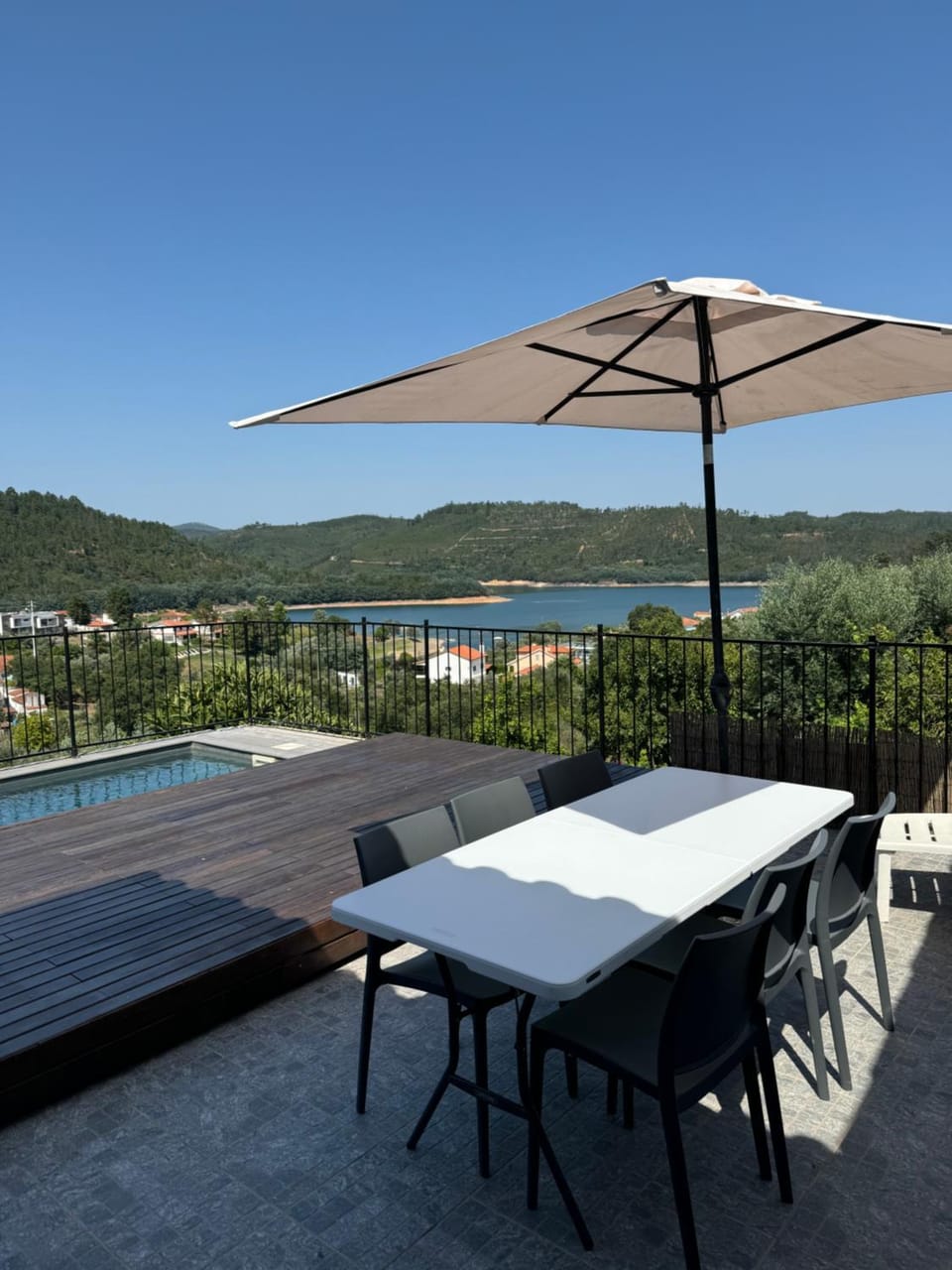 Pool view, River view