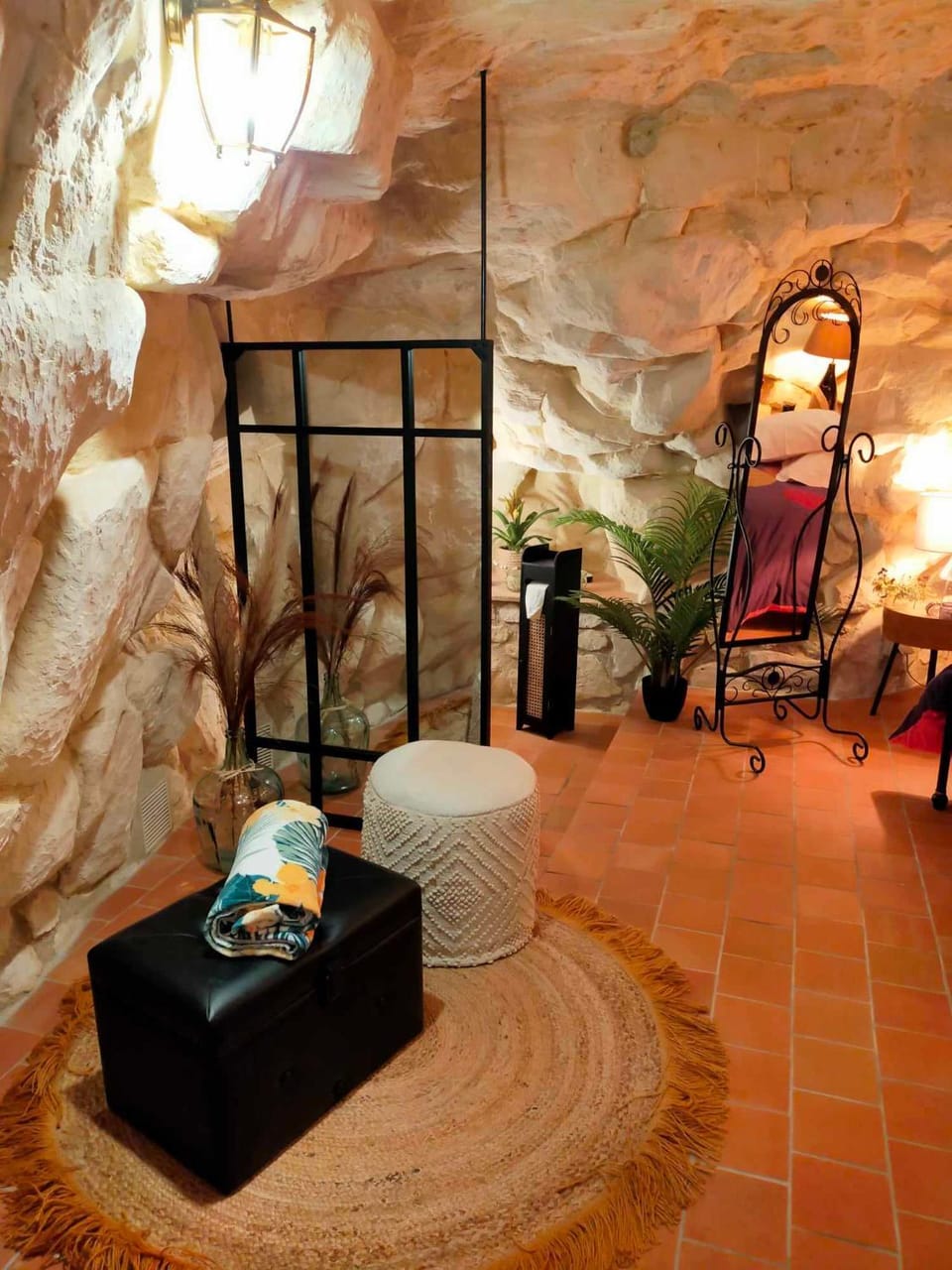 Les troglos de Cumeray Bed and Breakfast in Gennes-Val-de-Loire