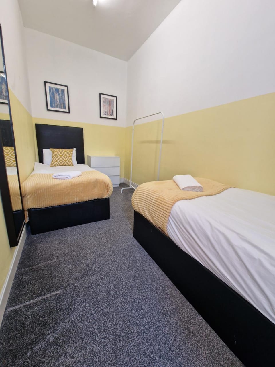 Bed, Photo of the whole room, Bedroom, heating, internet, towels