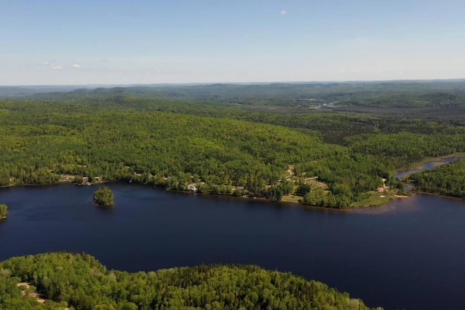 Bird's eye view, Lake view