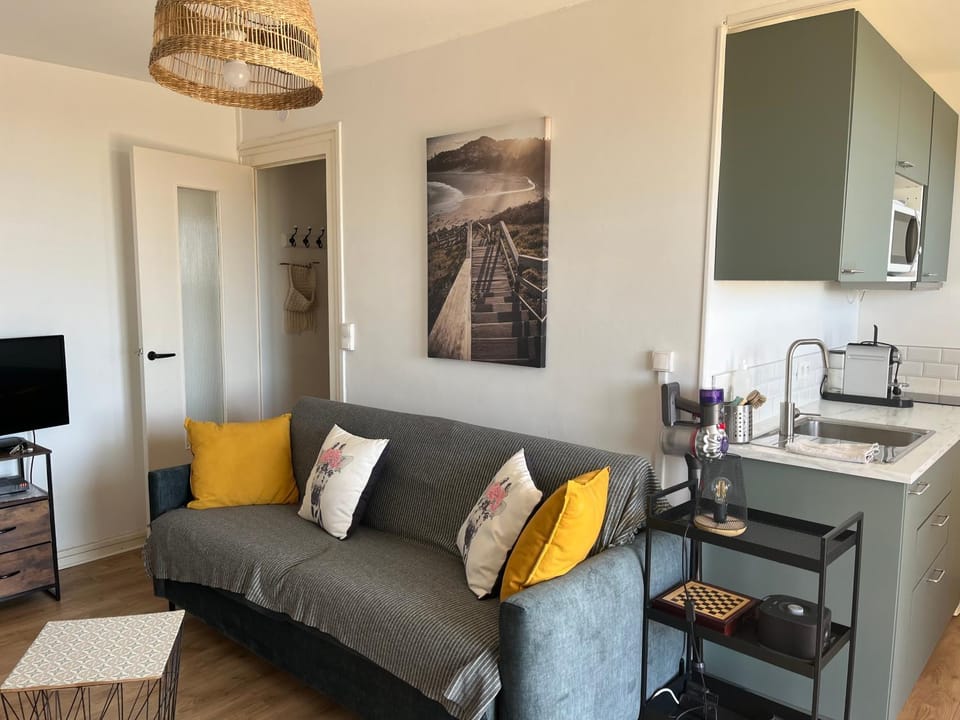 Studio vue sur l’océan Apartment in Pays de la Loire