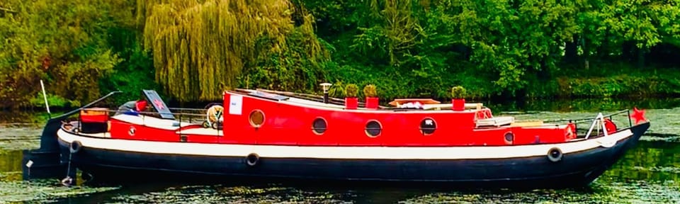 Très jolie péniche à louer Docked boat in Brittany