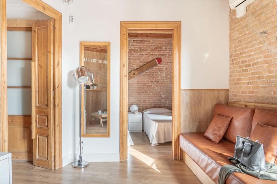 Living room, Bedroom