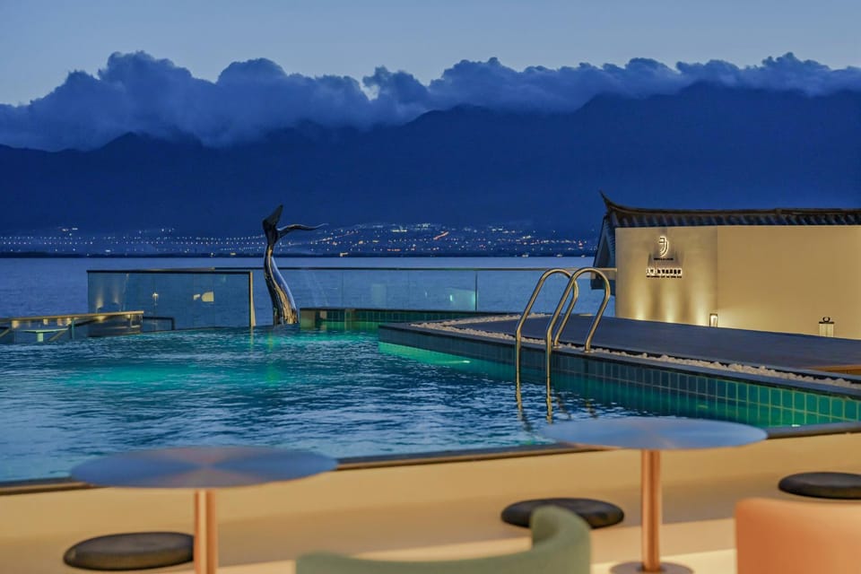 Natural landscape, Pool view