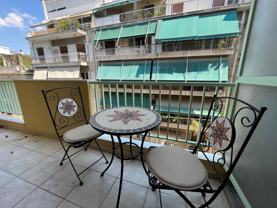 Property building, Patio, Day, View (from property/room), Balcony/Terrace