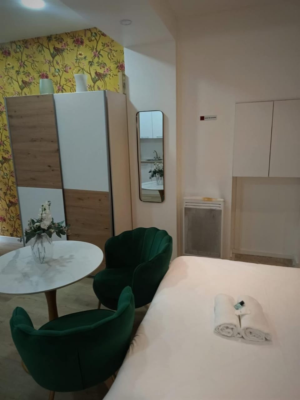 Modern Renovated studio with a touch of gilded glamour central Paris Apartment in Paris