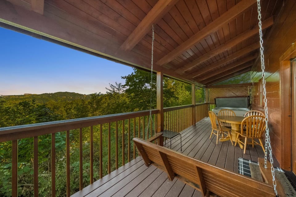 Natural landscape, Hot Tub, Balcony/Terrace, Mountain view