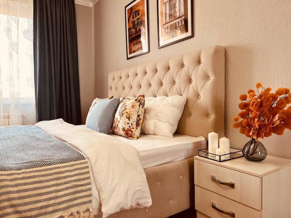 Уютная квартира в центре Алматы с потрясающими видами Apartment in Almaty