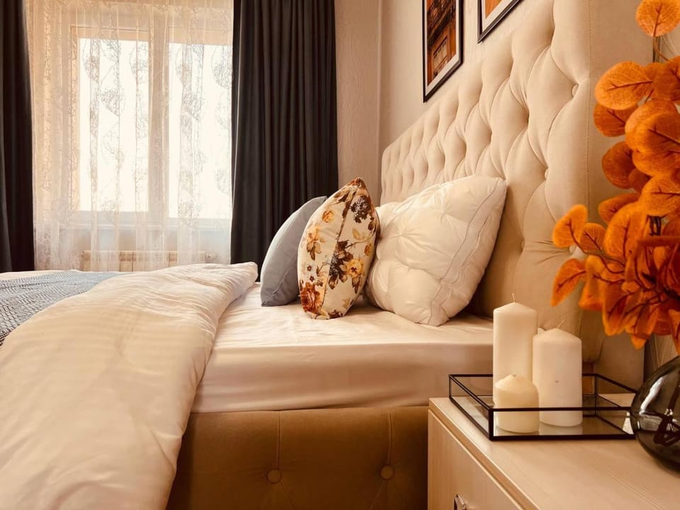 Уютная квартира в центре Алматы с потрясающими видами Apartment in Almaty