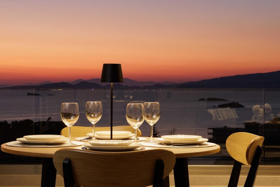 Dining area, Sea view