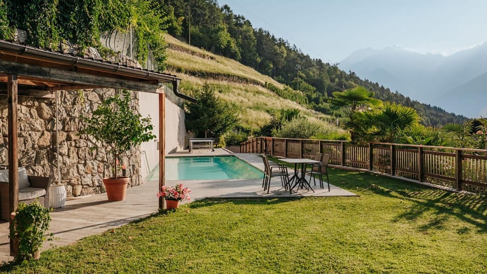 Garden, Garden view, Swimming pool