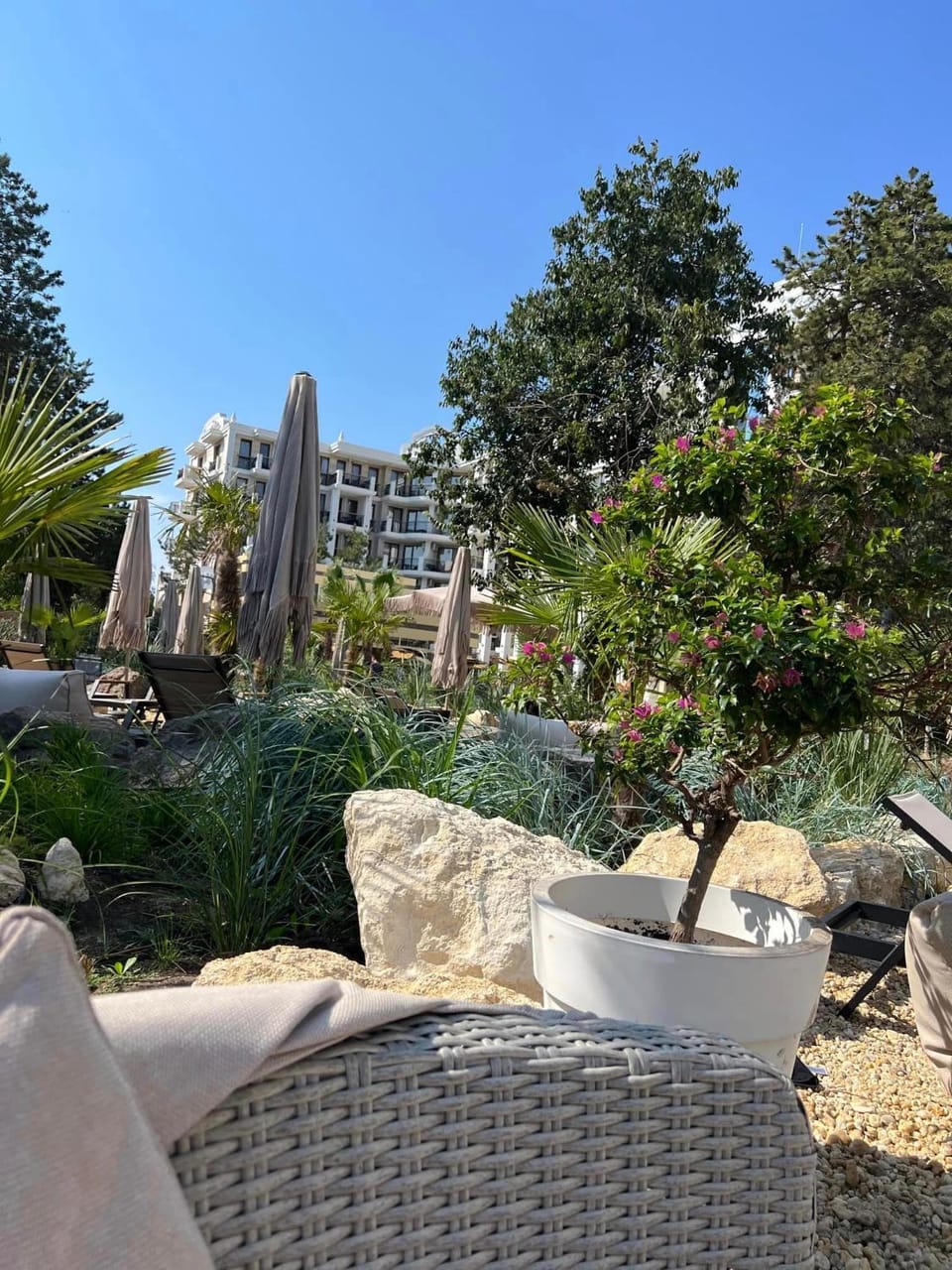 Seating area, Garden view