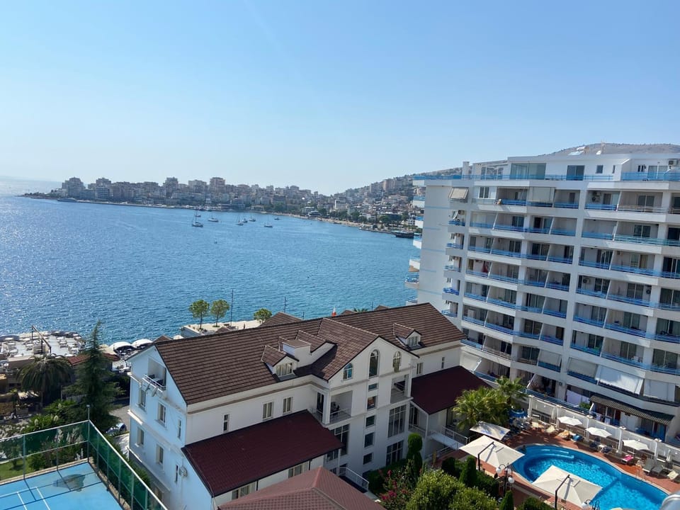 Beach, City view, Pool view, Sea view