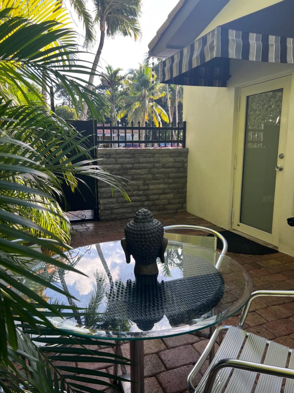 Patio, Day, Garden, Balcony/Terrace, Dining area, Garden view