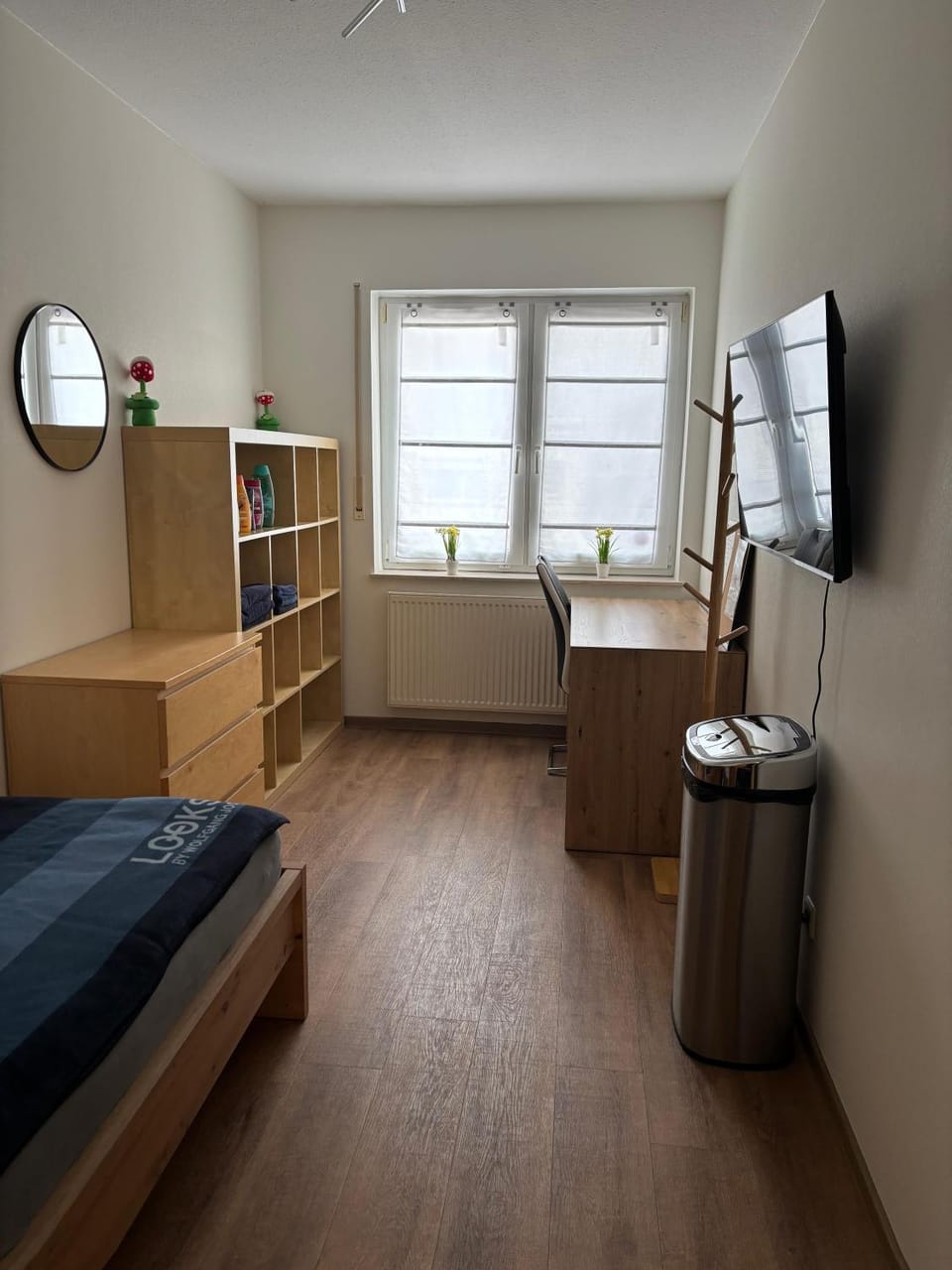 Bed, TV and multimedia, Photo of the whole room, Evening entertainment, Bedroom