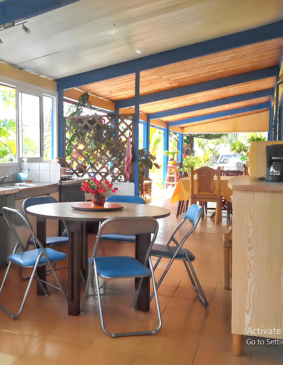 Dining area