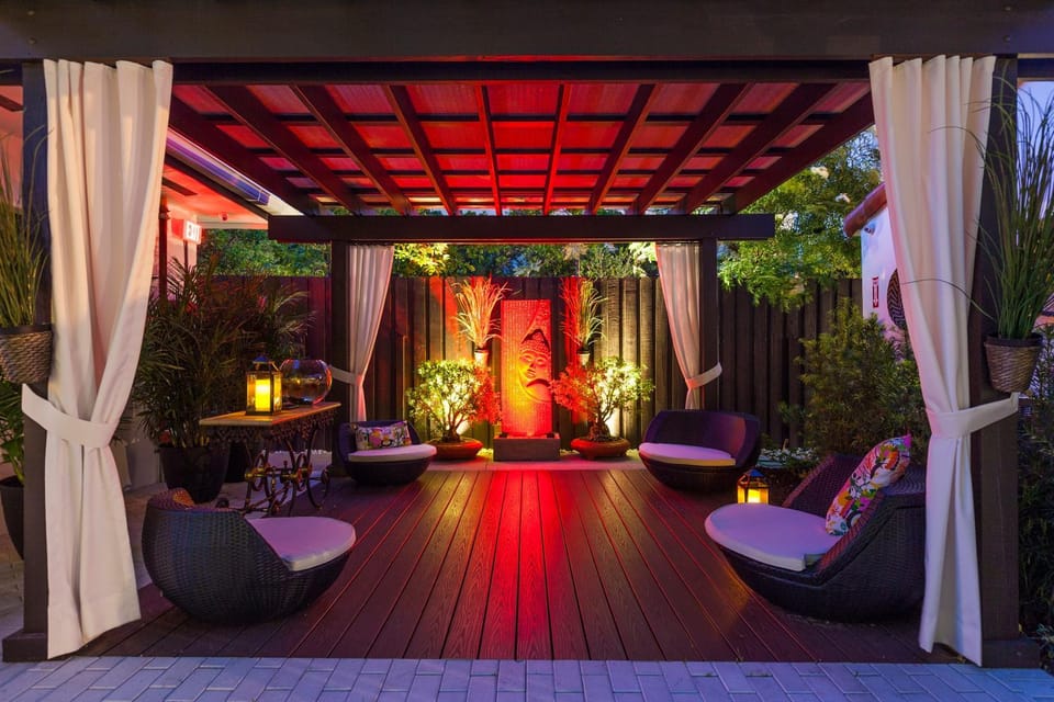 Balcony/Terrace, Garden view