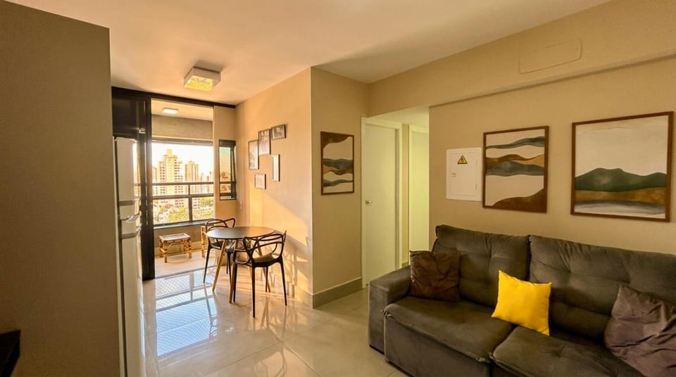 Loft Família com 2 Quartos no Vertigo Apartment in Campo Grande