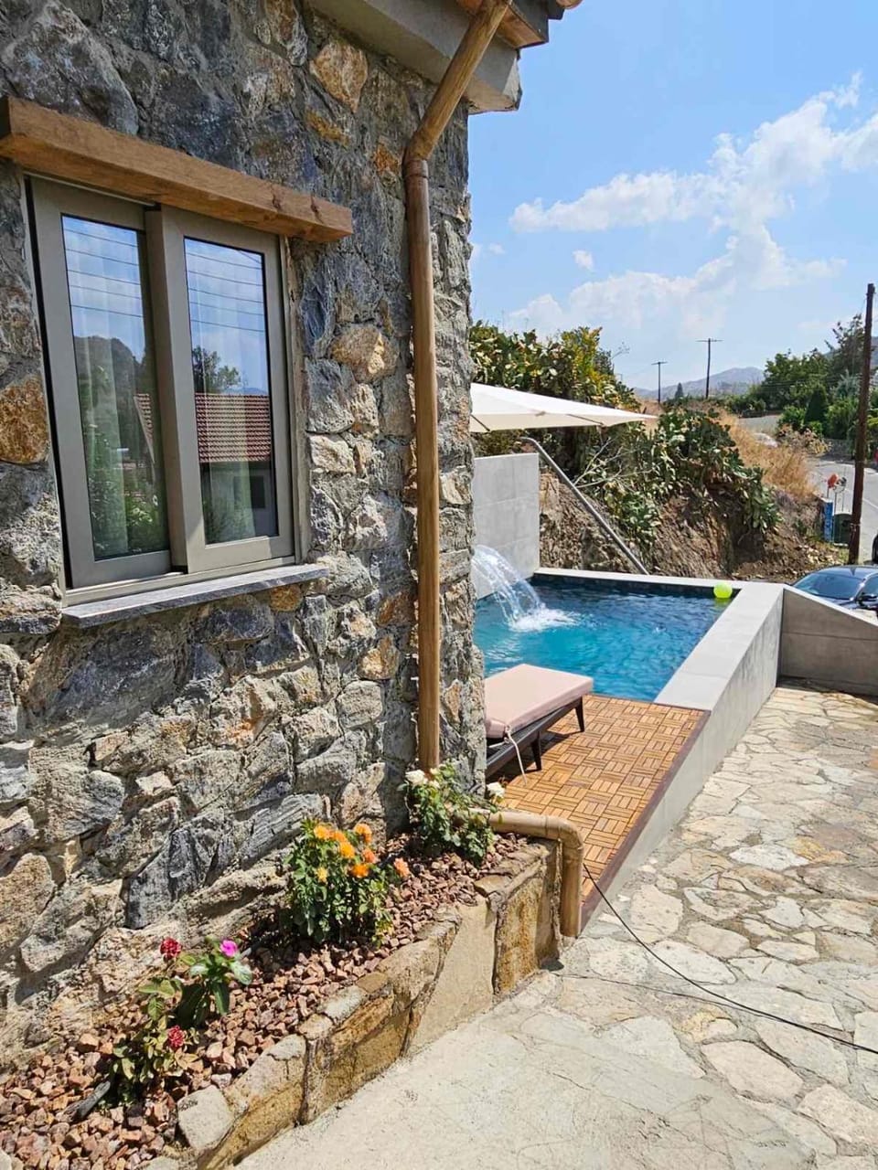 Garden, Pool view