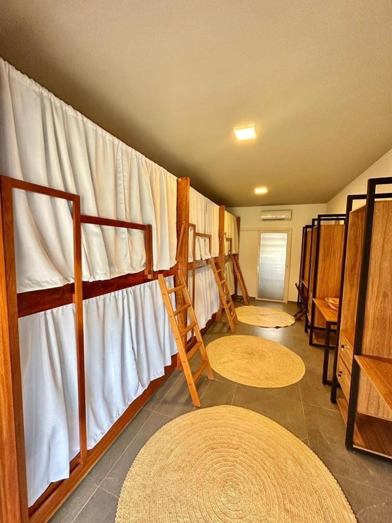 Bed, Photo of the whole room, Bedroom, bunk bed, wardrobe