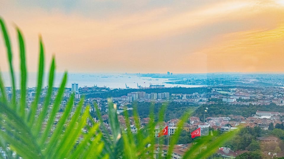 City view, Sunset