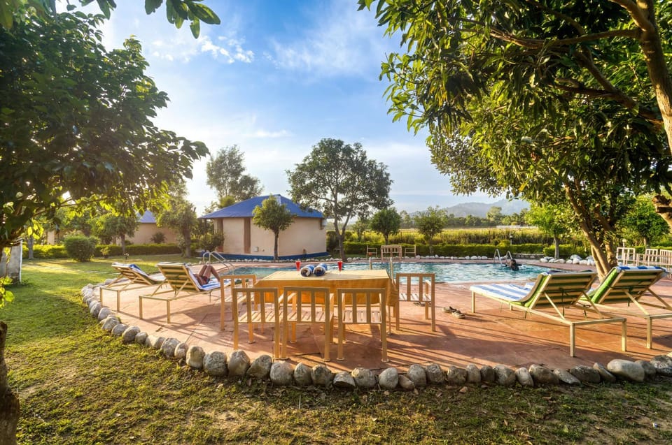 Property building, Pool view, Swimming pool