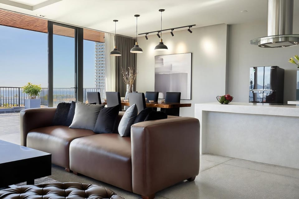 View (from property/room), Balcony/Terrace, Living room, kitchen
