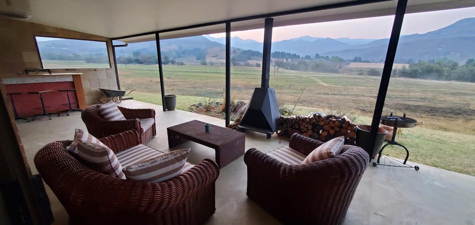 Natural landscape, Seating area, Mountain view, flat iron