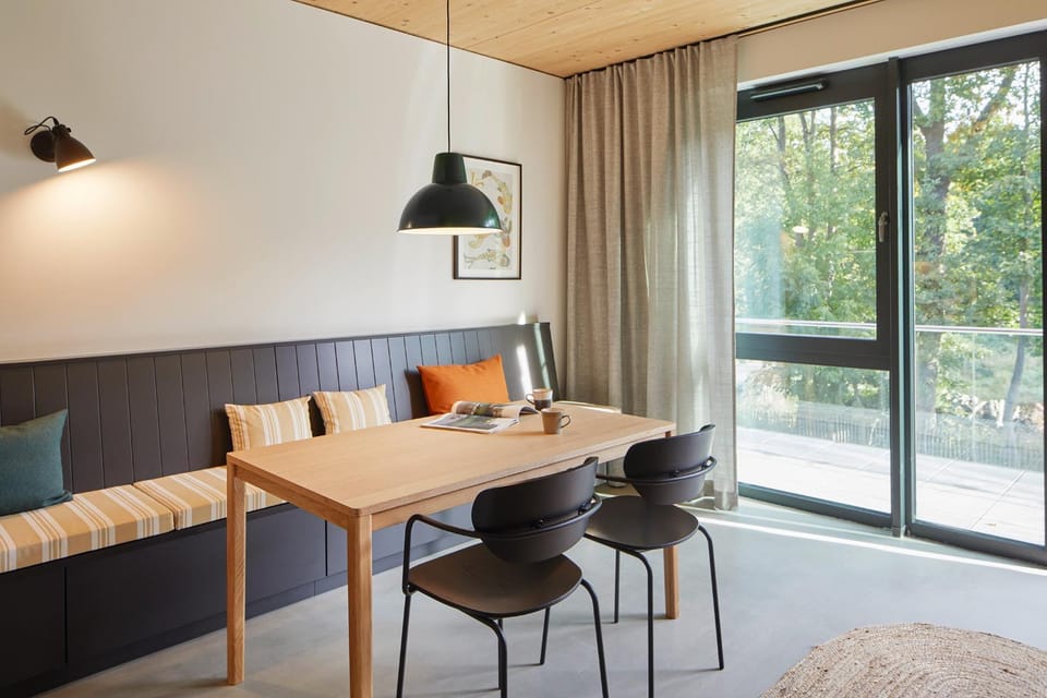 De ole School Ferienapartments Hohwacht BoHo14 - modernes Maisonette-Apartment mit Dachterrasse Apartment in Hohwacht