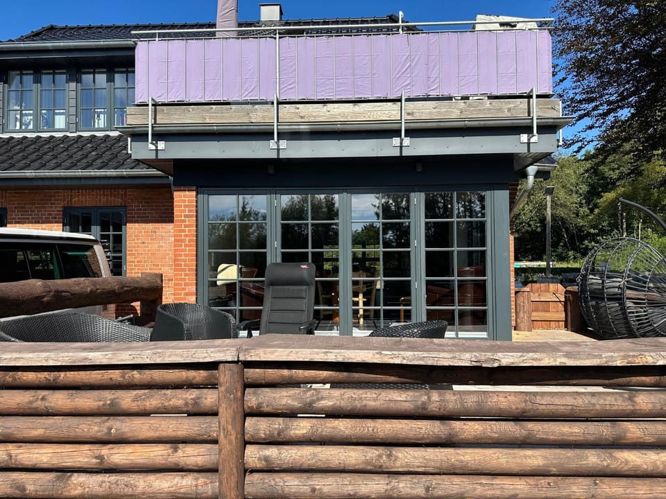 Property building, Patio