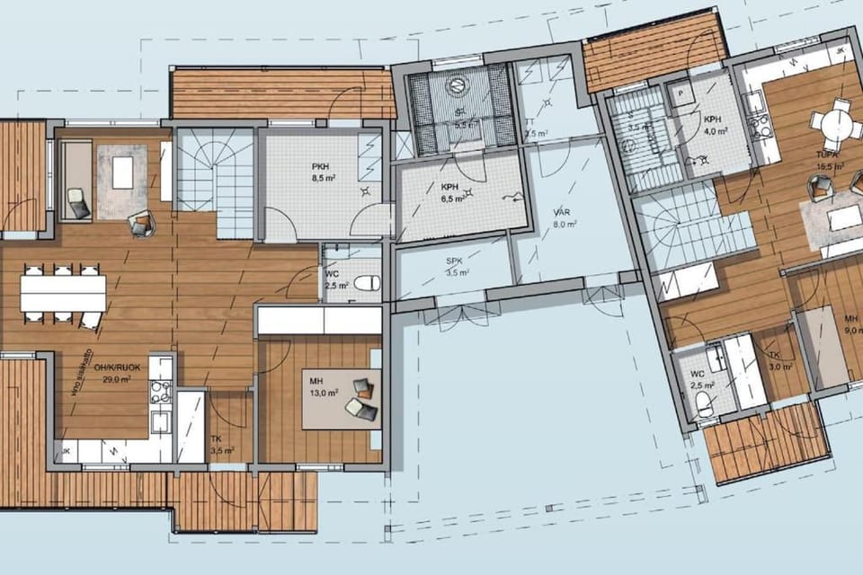 Rukan Timantti B Villa in Lapland
