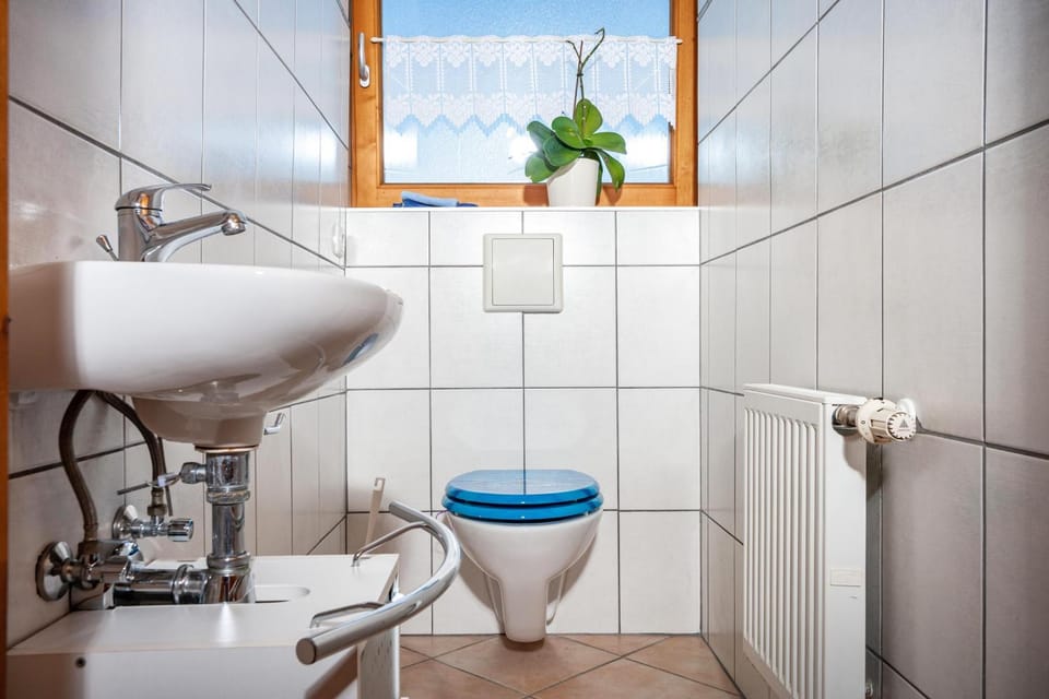 Bathroom, Living room