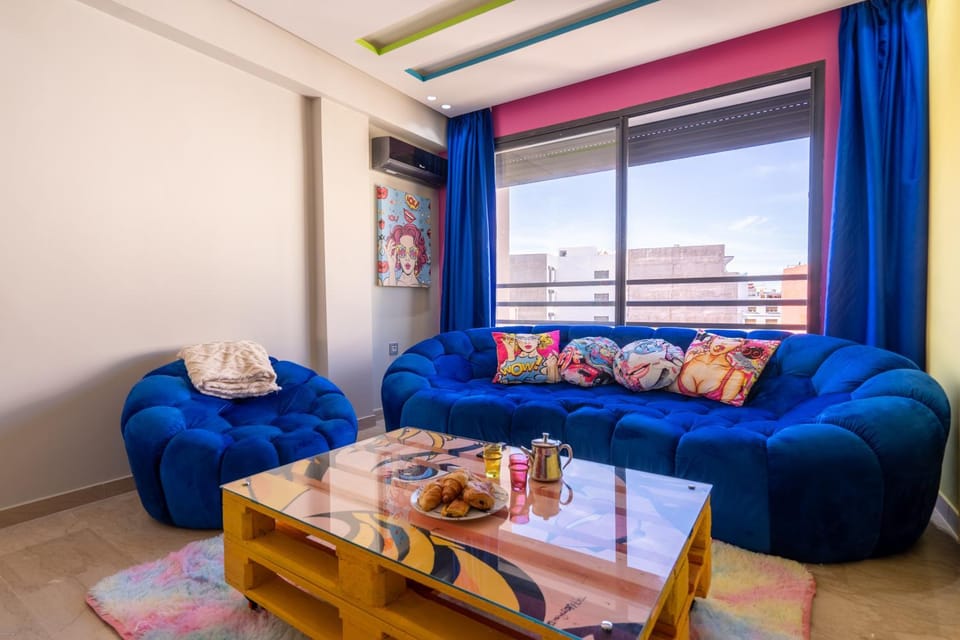 Pop Art Studio-Location Journalière Casablanca Apartment in Casablanca