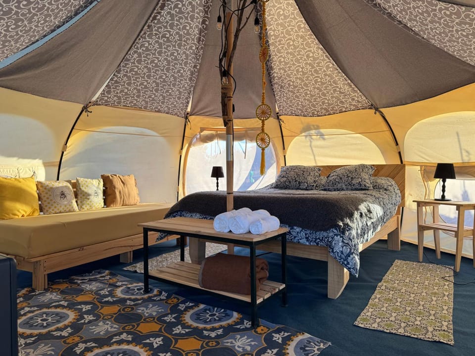 La Colmena Glamping Luxury tent in O'Higgins, Chile