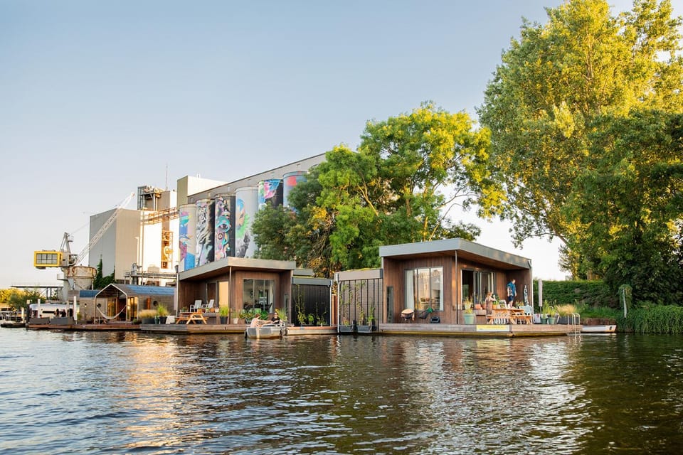 Property building, Day, River view