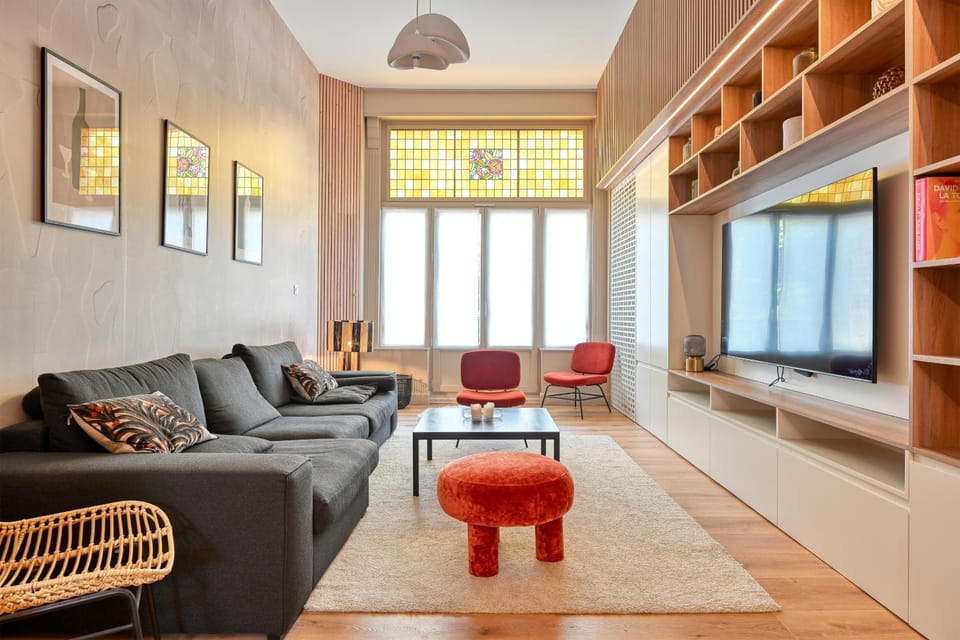 Luxueux Logement Design 4 ch Climatisé Apartment in Lille