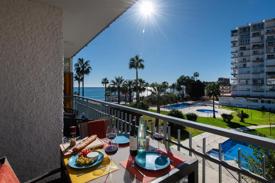 Day, Balcony/Terrace, Pool view, Sea view, Swimming pool
