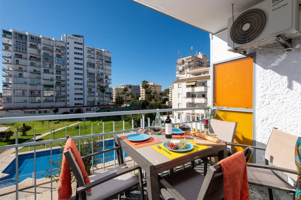 Balcony/Terrace, Pool view, Swimming pool
