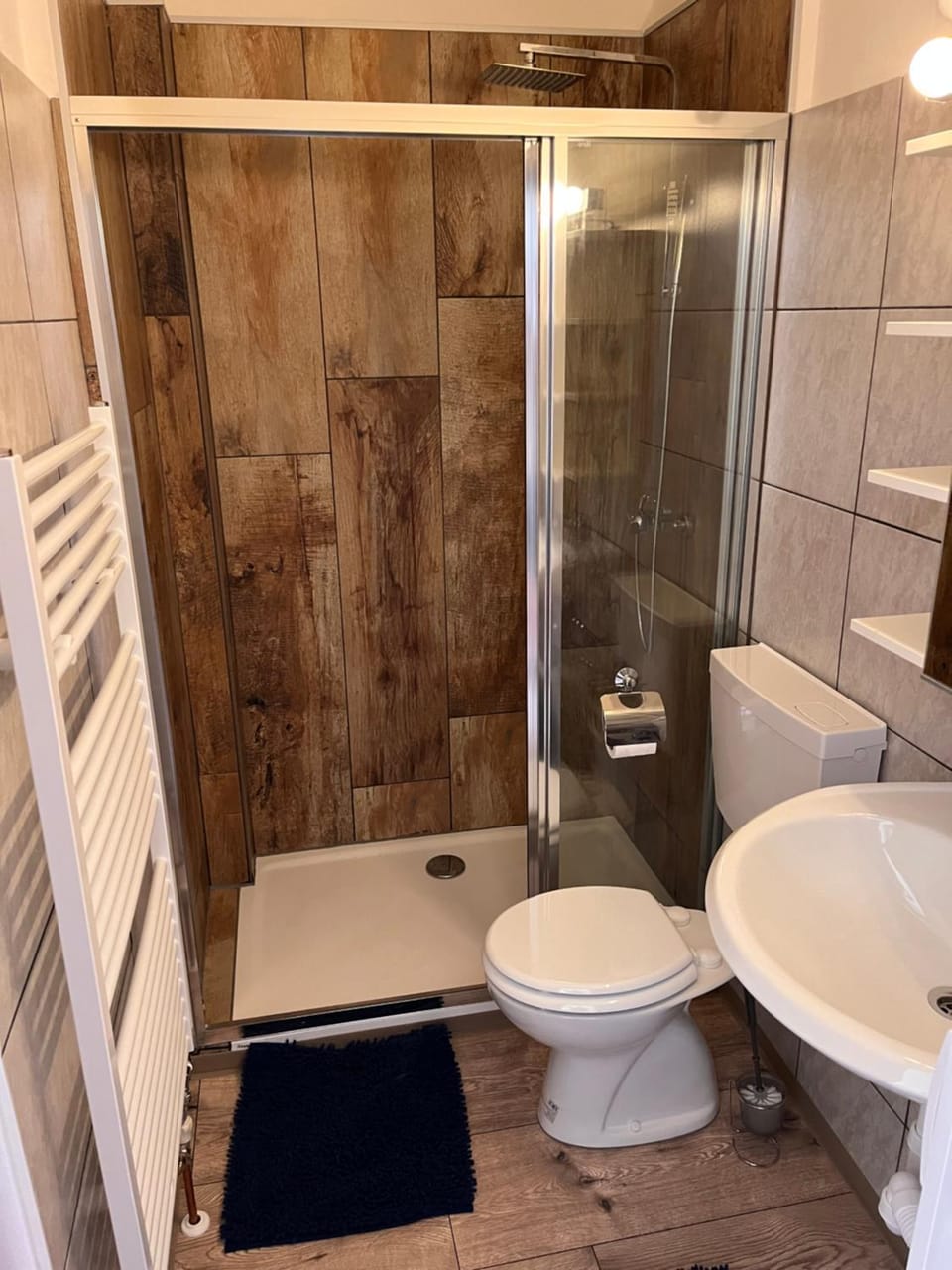 Shower, Toilet, Bathroom, towels