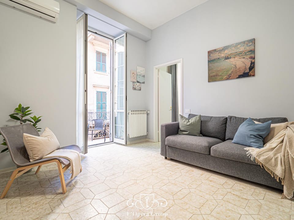 Living room, air conditioner