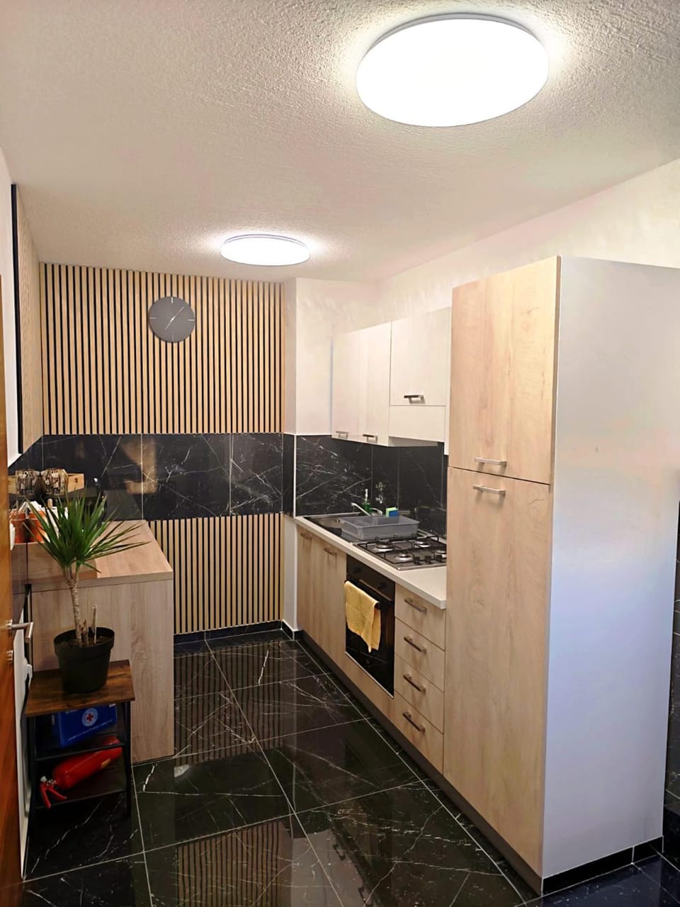 Kitchen or kitchenette, oven, stove, kitchen