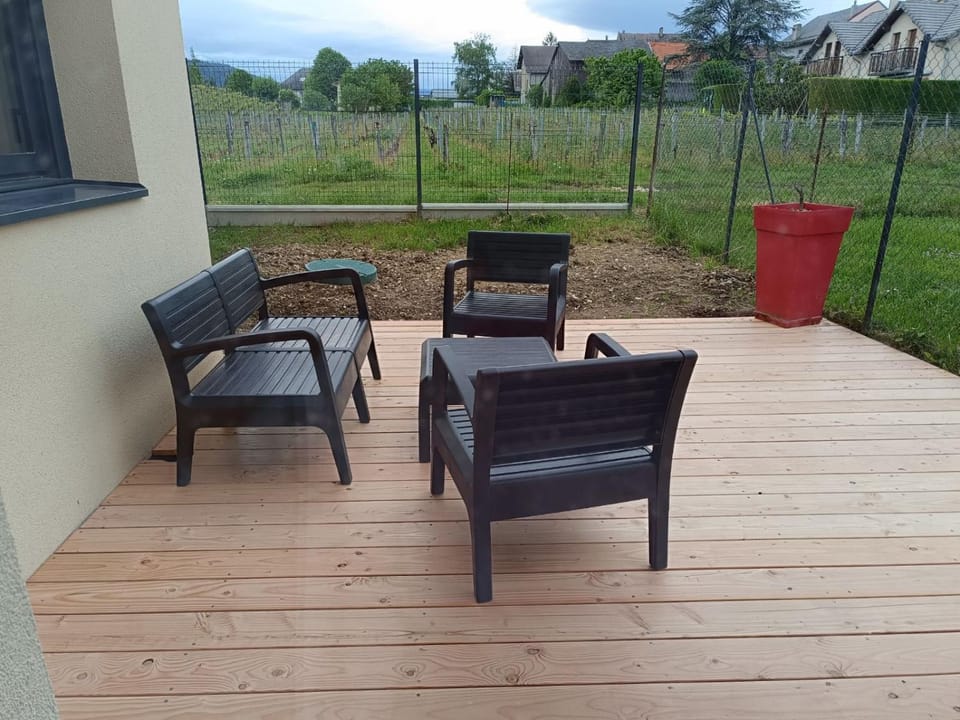 Patio, Garden view