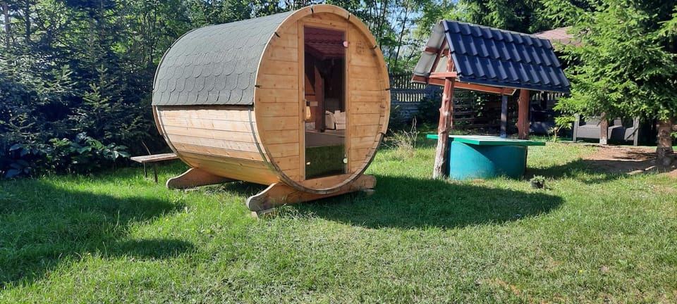 Property building, Garden, Sauna