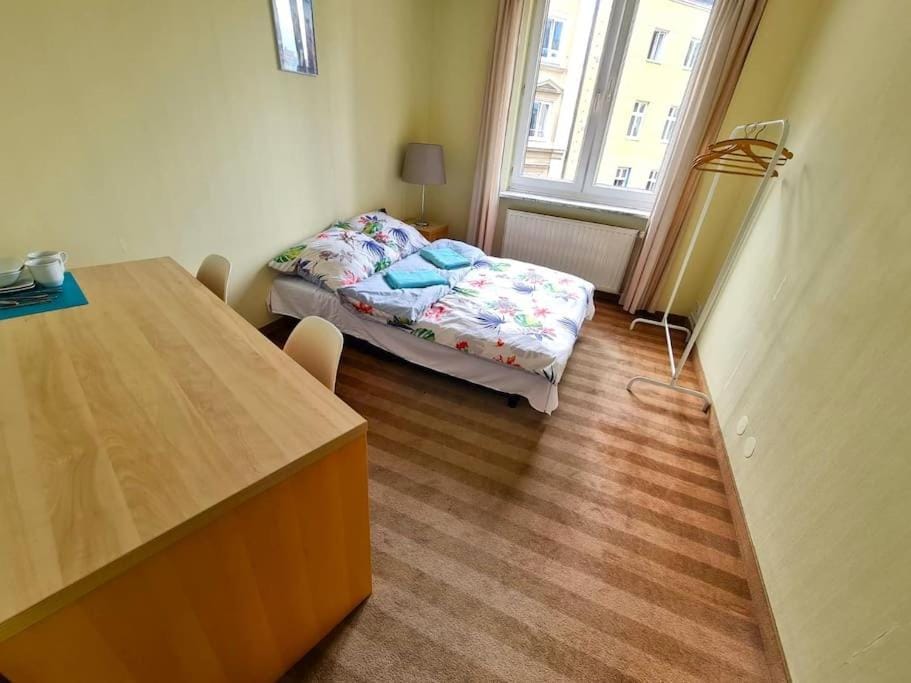 Bed, Photo of the whole room, towels