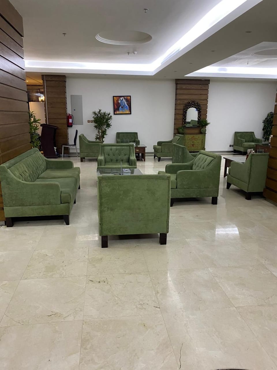Property building, Seating area
