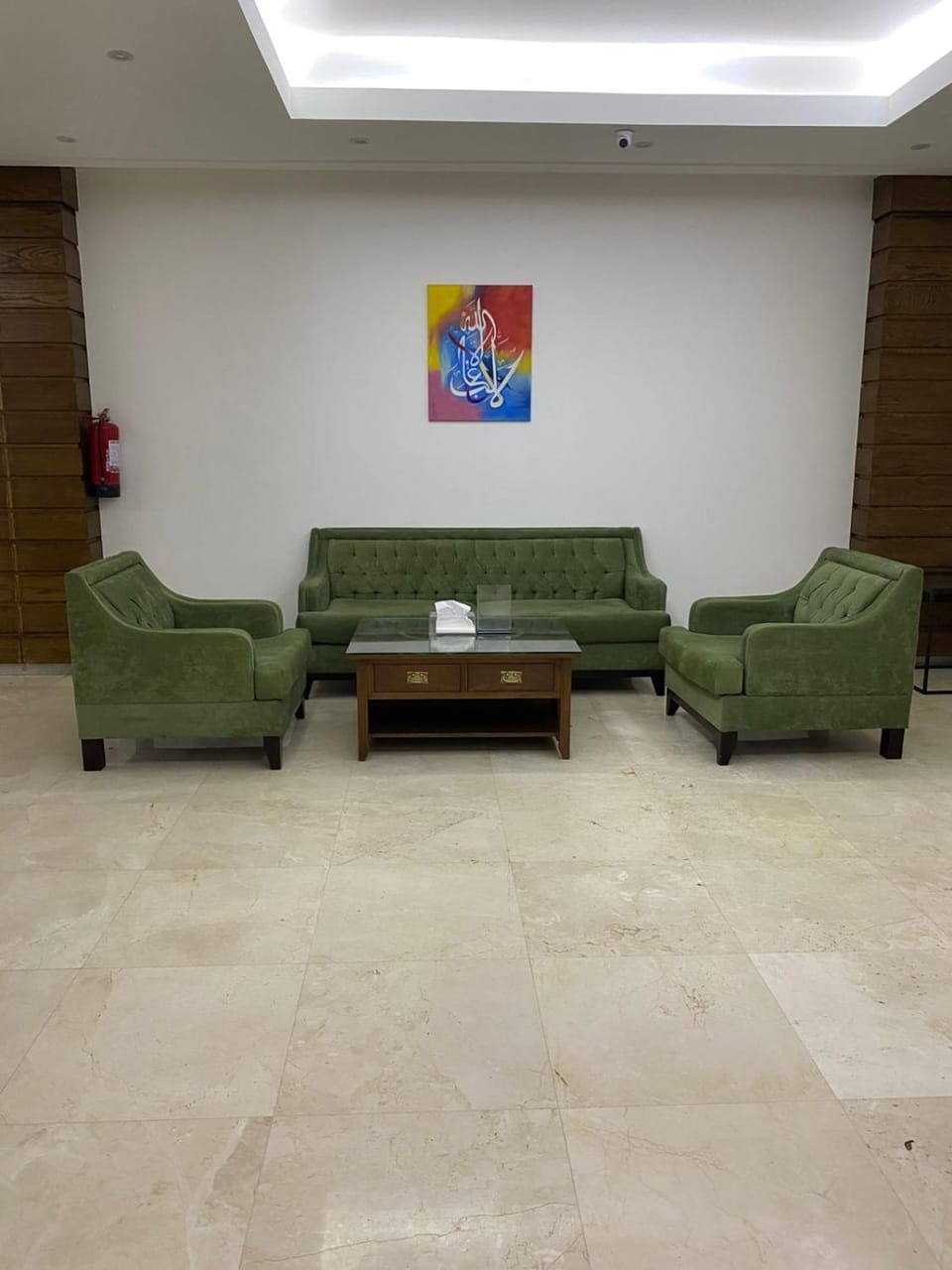 Property building, Seating area