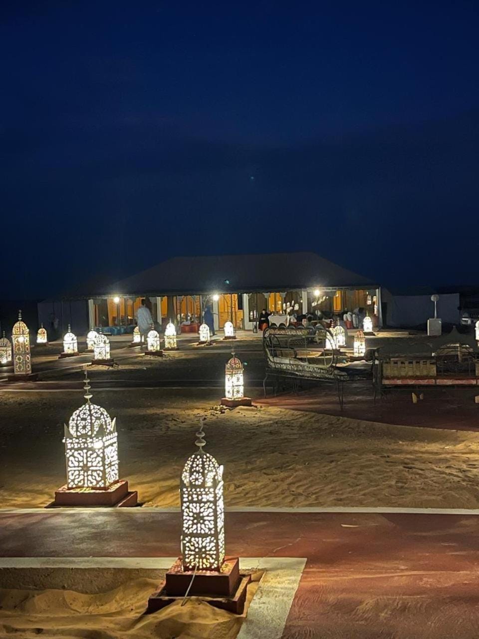 Merzouga Luxury Dunes Camp Luxury tent in Morocco