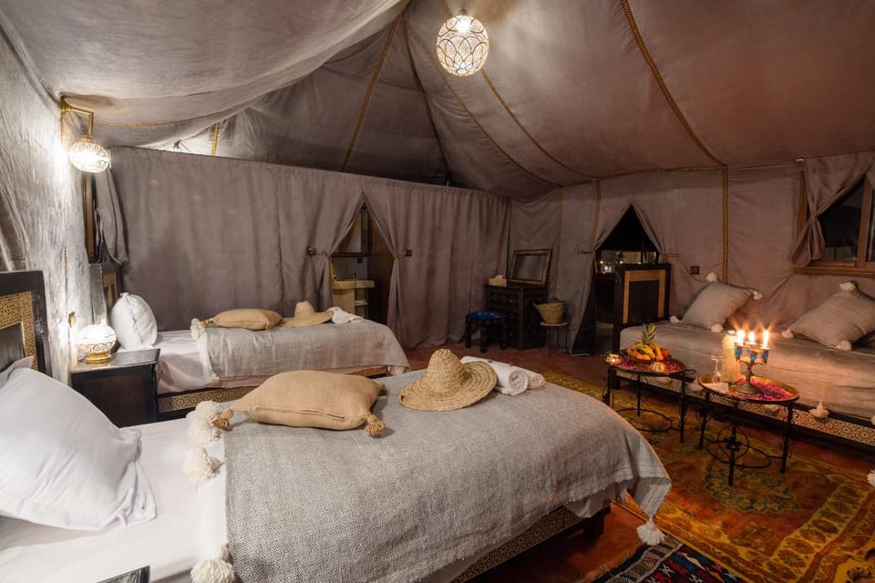 Merzouga Luxury Dunes Camp Luxury tent in Morocco