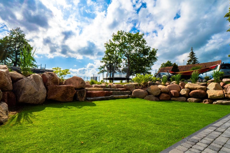 Natural landscape, Garden, Garden, Garden view, Lake view